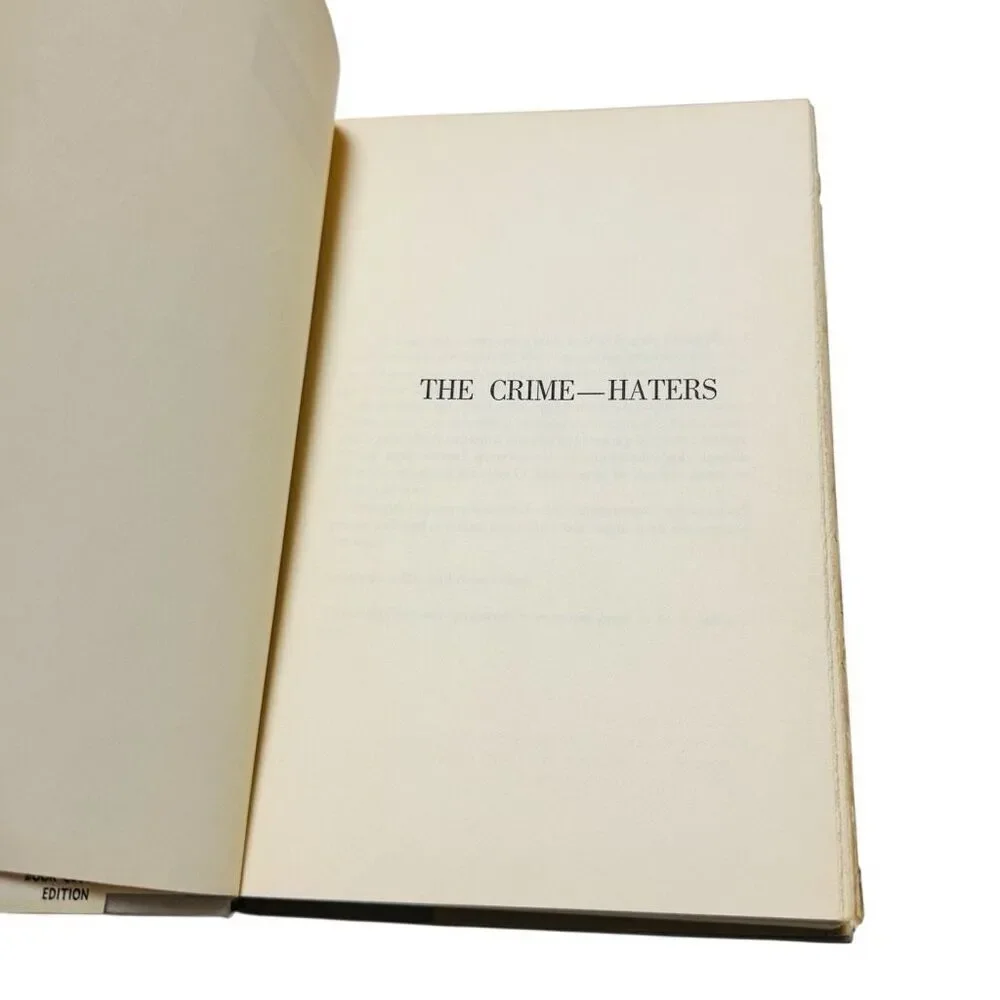 The Crime-Haters by Gordon Ashe (1960, hardback Doubleday Company DJ)